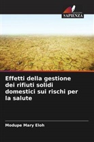 Modupe Mary Eloh - Effetti della gestione dei rifiuti solidi domestici sui rischi per la salute