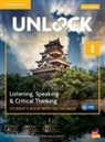 Nancy Jordan, Susan Peterson, N M White - Unlock Level 1 Listening, Speaking and Critical Thinking Student's Book with Digital Pack