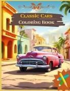 Laritzu - Classic Cars Coloring Book