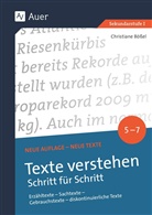 Christiane Bößel - Texte verstehen - Schritt für Schritt Klasse 5-7