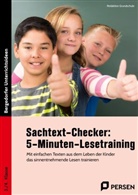 Redaktion Grundschule - Sachtext-Checker: 5-Minuten-Lesetraining - GS