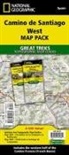 National Geographic Maps - Camino de Santiago West Map [Map Pack Bunde] Map
