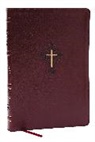Catholic Bible Press - RSV2CE, Thinline Large Print Catholic Bible, Crimson Leathersoft, Comfort Print