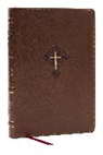Catholic Bible Press - RSV2CE, Thinline Large Print Catholic Bible, Brown Leathersoft, Comfort Print