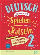 Deutsch lernen mit ... Spielen und Rätseln 2