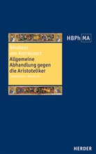 Nikolaus von Autrecourt - Allgemeine Abhandlung gegen die Aristoteliker