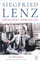Siegfried Lenz - Dringende Durchsage