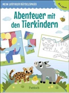 Pattloch Verlag, Pattloch Verlag - Mein lustiger Rätselspaß - Abenteuer mit den Tierkindern