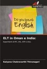Kalyana Chakravarthi Thirunagari - ELT in Oman e India:
