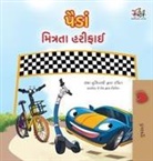 Kidkiddos Books, Inna Nusinsky - The Wheels - The Friendship Race (Gujarati Only)