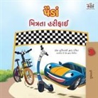 Kidkiddos Books, Inna Nusinsky - The Wheels - The Friendship Race (Gujarati Only)