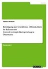 Tamara Benesch - Beteiligung der betroffenen Öffentlichkeit im Rahmen der Umweltverträglichkeitsprüfung in Österreich