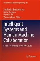 Siddhartha Bhattacharyya, Debashis De, Debashis De et al, Mario Koeppen, Vincenzo Piuri - Intelligent Systems and Human Machine Collaboration