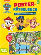 Schwager &amp; Steinlein Verlag - PAW Patrol Poster-Rätselbuch mit Belohnungs-Stickern