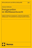Johannes Rottmann - Preisgarantien im Wettbewerbsrecht