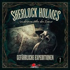 Marc Freund, Florian Halm, Gabrielle Pietermann, Charles Rettinghaus - Sherlock Holmes - Gefährliche Expeditionen, 1 Audio-CD (Audio book)