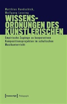Matthias Handschick, Wolfgang Lessing - Wissensordnungen des Künstlerischen