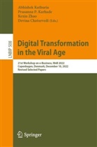 Devina Chaturvedi, Devina Chaturvedi, Prasanna P. Karhade, Prasanna Purushottam Karhade, Abhishek Kathuria, Prasanna P  Karhade... - Digital Transformation in the Viral Age