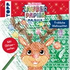 Mimi Hecher - Glitzer Zauberpapier Malbuch Fröhliche Weihnachten