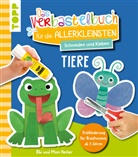 Bibi Hecher, Mimi Hecher - Das Verbastelbuch für die Allerkleinsten. Schneiden und Kleben. Tiere