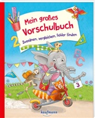 Nadine Bougie, Kristin Lückel, Nadine Bougie - Mein großes Vorschulbuch - Zuordnen, vergleichen, Fehler finden