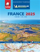 Manufacture française des pneumatiques Michelin, Michelin, XXX - France 2025 : atlas routier et touristique : plastifié