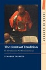 Timothy Twining, Timothy (Ku Leuven) Twining - Limits of Erudition
