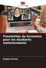 Regina Kirima - Possibilités de formation pour les étudiants malentendants
