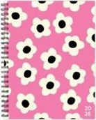 Willow Creek Press - Pink Flowers 2025 6.5 X 8.5 Softcover Weekly Planner