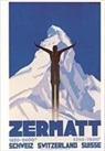 1226 Poster Zermatt Nr. 1371 in Kunststoffrolle