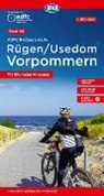 Allgemeiner Deutscher Fahrrad-Club e.V. (ADFC), Bike, BVA BikeMedia GmbH, Allgemeiner Deutscher Fahrrad-Club e V (ADFC - ADFC-Radtourenkarte 4 Rügen/Usedom Vorpommern 1:150.000, reiß- und wetterfest, E-Bike geeignet, GPS-Tracks Download, mit Kilometer-Angaben