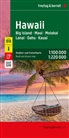 freytag &amp; berndt - Hawaii, Straßen- und Freizeitkarte 1:100.000 / 1:220.000, freytag & berndt