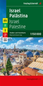 freytag &amp; berndt, freytag &amp; berndt - Israel - Palästina, Straßen- und Freizeitkarte 1:150.000, freytag & berndt
