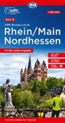Allgemeiner Deutscher Fahrrad-Club e.V. (ADFC), Bike, BVA BikeMedia GmbH, Allgemeiner Deutscher Fahrrad-Club e V (ADFC - ADFC-Radtourenkarte 16 Rhein/Main Nordhessen 1:150.000, reiß- und wetterfest, E-Bike geeignet, GPS-Tracks Download, mit Kilometer-Angaben