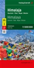 freytag &amp; berndt - Himalaja, Straßenkarte 1:1.100.000, freytag & berndt