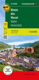 freytag & berndt, freytag & berndt - Rhein - Ahr - Mosel, Freizeitkarte 1:140.000, freytag & berndt