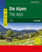 freytag &amp; berndt - Die Alpen, Straßenatlas 1:150.000, freytag & berndt