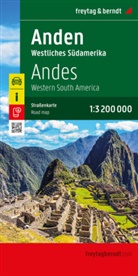 freytag &amp; berndt, freytag &amp; berndt - Anden - Westliches Südamerika, Straßenkarte 1:3.200.000, freytag & berndt