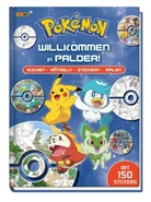 Pokémon - Pokémon: Willkommen in Paldea!: Suchen - Rätseln - Stickern - Malen