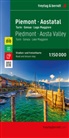 freytag &amp; berndt, freytag &amp; berndt - Piemont - Aostatal, Straßen- und Freizeitkarte 1:150.000, freytag & berndt