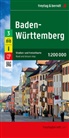 freytag &amp; berndt - Baden-Württemberg, Straßen- und Freizeitkarte 1:200.000, freytag & berndt