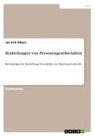 Jan Erik Albers - Realteilungen von Personengesellschaften