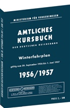 Harald Rockstuhl - Kursbuch der Deutschen Reichsbahn - Winterfahrplan 1956/1957