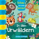 Schau, was passt genau? In den Urwäldern