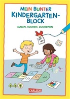Hanna Sörensen, Carmen Eisendle - Rätseln für Kita-Kinder: Mein bunter Kindergarten-Block: Malen, suchen, zuordnen