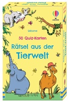 50 Quiz-Karten: Rätsel aus der Tierwelt