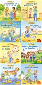 Liane Schneider, Janina Görrissen - Pixi-8er-Set 300: Neue Abenteuer mit Conni (8x1 Exemplar), 8 Teile