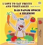 Shelley Admont, Kidkiddos Books - I Love to Eat Fruits and Vegetables (English Slovak Bilingual Children's Book)