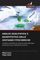 Vijay Ram, Mital Soni - ANALISI QUALITATIVA E QUANTITATIVA DELLE SOSTANZE FITOCHIMICHE