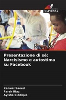 Farah Riaz, Kanwal Saeed, Ayisha Siddique - Presentazione di sé: Narcisismo e autostima su Facebook